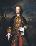 James Latham Portrait of Sir Capel Molyneux oil painting artist